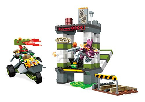 Mega Construx Teenage Mutant Ninja Turtles Sewer Battle Building Set Action Figure