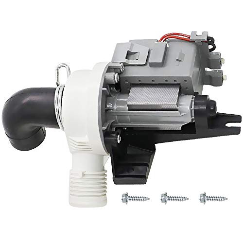 Primeswift W10403802 Water Drain Pump Assembly Replacement Compatible with Whirlpool Washing Machine Replaces PS11754310 AP6020990 4446381 EAP11754310 WPW10403802