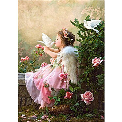 5D Diamond Painting_ Staron Angel Diamond Embroidery Painting DIY Cross Stitch Kit 5D Diamond Painting Crystals Embroidery Home Decor _E_