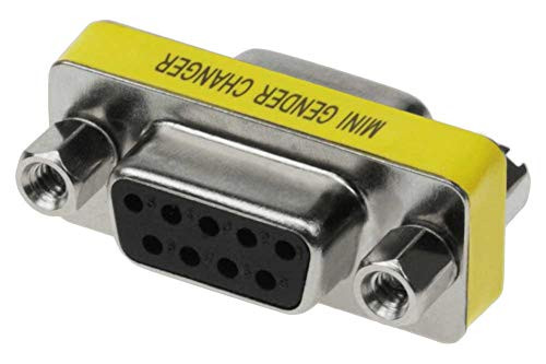SF Cable_ DB9 F F Mini Gender Changer _Coupler_