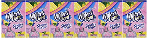 Wyler's Light to Go Drink Mix_ Pink Lemonade_ _Pack of 6_