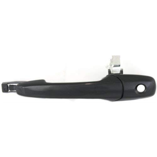 Door Handle for 2005 Mazda 3 SP23 2.3L Front Left Side Exterior Plastic Smooth Black w Keyhole