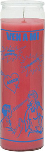 Indio Products Come to Me Pink Candle _ Silkscreen 1 Color 7 Day