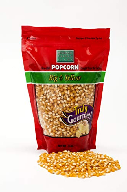 Wabash Valley Farms Popcorn Kernels _ Big and Yellow _ 2 lb Wabash Valley Farms Popcorn Kernels _ Big and Yellow _ 2 lb