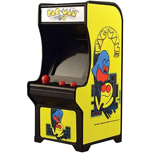Super Impulse Pac-Man Classic Tiny Arcade Game - Palm Size w/ Authentic Sounds & Joystick