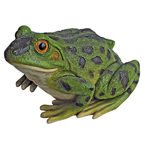 Design Toscano Ribbit the Frog, Garden Toad Statue