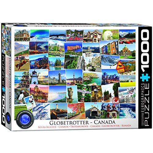 EuroGraphics Canada Globetrotter Puzzle (1000 Piece)