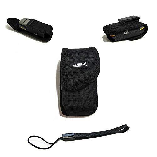 Magellan Clip Carrying Travel Case for Garmin eTrex Legend eTrex Legend C eTrex Legend Cx eTrex Legend H eTrex Legend HCx Handheld GPS  Plus  Free Bonus Wrist Strap _ MGCC