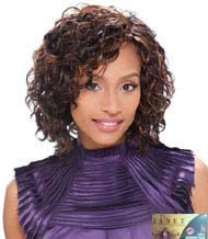 Janet Collection 100 Percent  Human Hair H H Lento WVG 6PCS _1B_