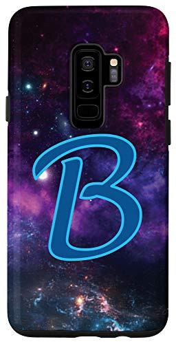Galaxy S9 Plus  Letter B _ galaxy nebula space universe cosmos stars sphere Case