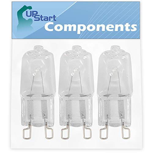 3_Pack W10709921 Microwave Light Bulb Replacement for Whirlpool YKHMS2040WS0 Microwave _ Compatible with W10208564 Bulb