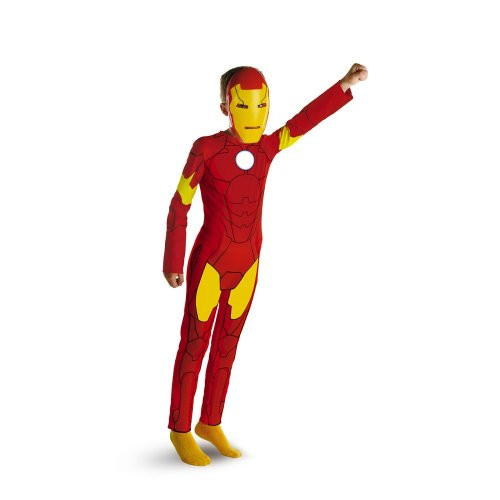 Marvel's Iron Man Animated Iron Man Classic _ Size  Child L_10 _ 12_