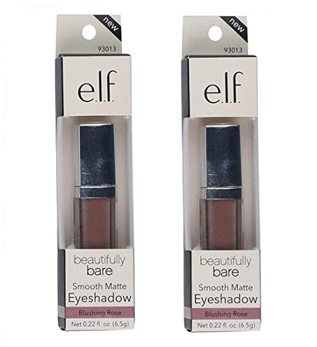 Pack of 2 e.l.f. beautifully bare Smooth Matte Eyeshadow_ Blushing Rose 93013