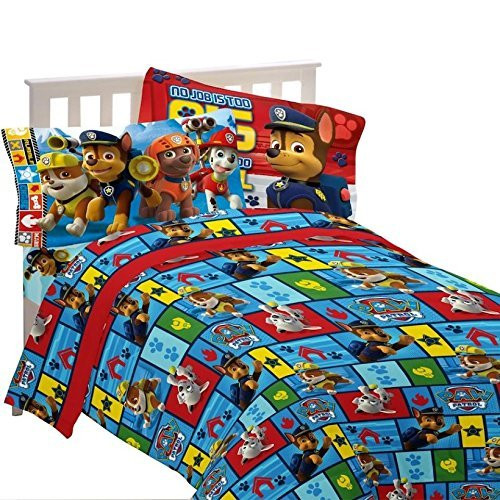 Paw Patrol No Pup Too Small Twin Sheet Set