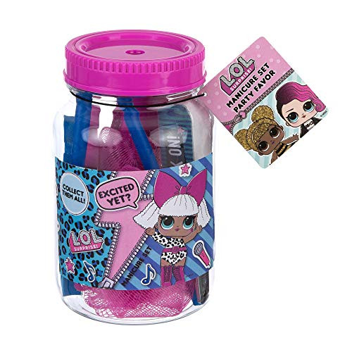 LOL Surprise Party Supplies_ Party Favors Collection _ Mason Jar Manicure Set