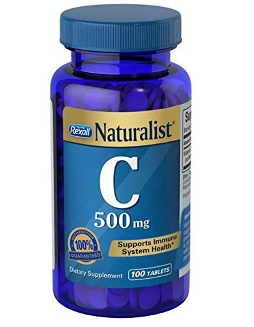 Rexall Naturalist Vitamin C 500 Mg_ 100 Ct.