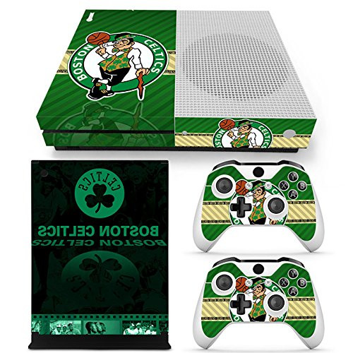 GoldenDeal Xbox One S Console and Wireless Controller Skin Set - Basketball NBA - XboxOne S XOS Sticker Vinyl