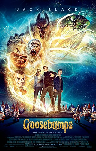 Goosebumps _ Movie Poster 2015 _24 inch  X 36 inch _ Glossy Photo Paper  R.L. Stine_ Jack Black