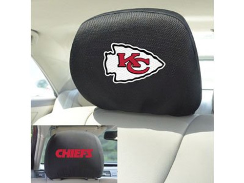 FANMATS 21373 Head Rest Cover NFL (Kansas City Chiefs), 1 Pack FANMATS 21373 Head Rest Cover NFL (Kansas City Chiefs), 1 Pack