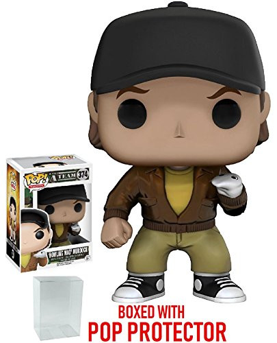 Funko Pop! TV: A-Team - 'Howling Mad' Murdock Vinyl Figure (Bundled with Pop BOX PROTECTOR CASE)