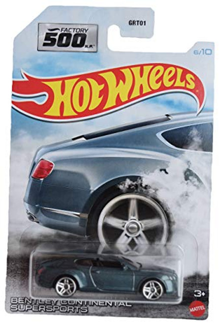 DieCast Hotwheels _Bentley Continental Supersports__ Factory 500 H P 6 10 DieCast Hotwheels _Bentley Continental Supersports__ Factory 500 H P 6 10