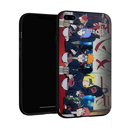 iPhone 7 Plus 8 Plus Case_Slim Custom Cases Cover for iPhone 7P 8P _Naruto_Akatsuki_B_