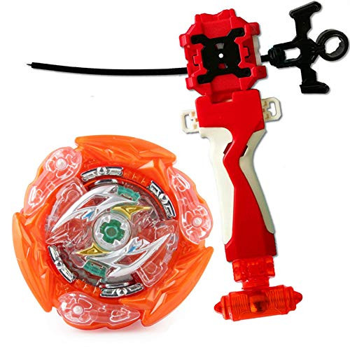 Bey Battle Burst B_161 Booster Glide Ragnaruk Wh R 1S Superking Sparking Starter  Plus  LR String Launcher _Left  and  Right Turning_  and  Grip with Weight Damper Red