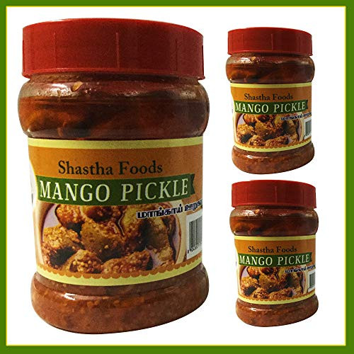 Shastha Mango Pickle _300 gms_ _Pack of 3_ _B_PS_