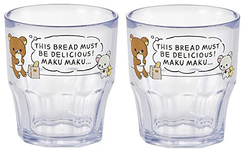 [2 Cups Set] OSK Rilakkuma Plastic Cup RIL NO.3 C-7 from Japan