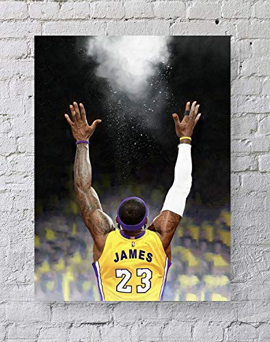 Avando Legends Lebron James Poster Art Print Posters_16''x20'' Unframed Poster Print _B_