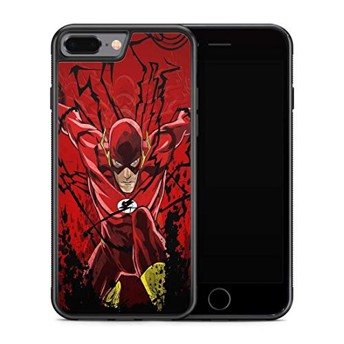Inspired by Flash iPhone X XR 7 8 plus Xs Max Case iPhone Xs Case Comics Flash Superhero Logo Phone Cover M47