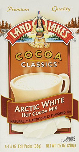 Land O Lakes Cocoa Classics Hot Cocoa Mix Arctic White _ _1 Box 6 Packs_ by Land O Lakes