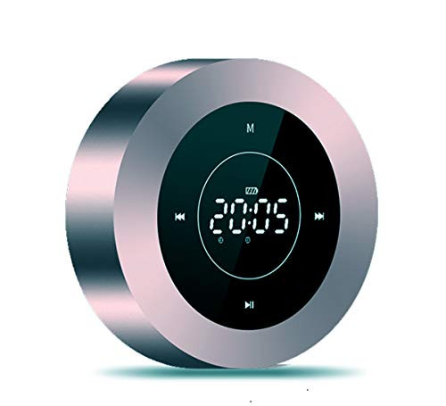 LunaBox Bluetooth Speaker with 8_10 Hour Playtime_ 33_Foot Bluetooth Range  and  Built_in Mic_ Dual_Driver Portable Wireless Speaker with Low Harmonic Distortion and Superior Sound _Gray_