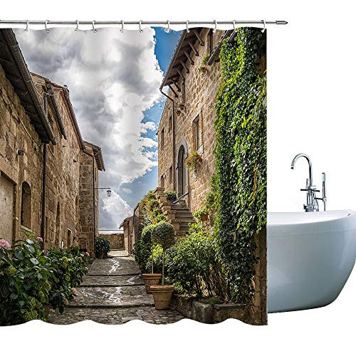 Elite ETSPY Christmas Shower Curtains, Decorative Shower Curtain Waterproof Polyester Fabric, 3D Bathroom Curtain Set with Hooks, 71X 71 in (Pink, 71X 71 in) Elite ETSPY Christmas Shower Curtains, Decorative Shower Curtain Waterproof Polyester Fabric, 3D Bathroom Curtain Set with Hooks, 71X 71 in (Pink, 71X 71 in)