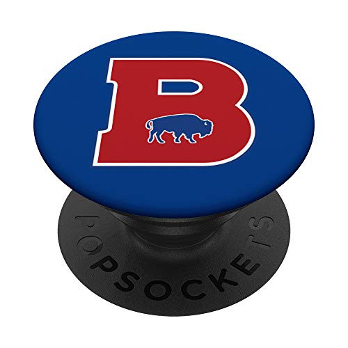 Buffalo Football B _ Vintage New York NY Fan Gift PopSockets PopGrip Swappable Grip for Phones and Tablets Buffalo Football B _ Vintage New York NY Fan Gift PopSockets PopGrip Swappable Grip for Phones and Tablets
