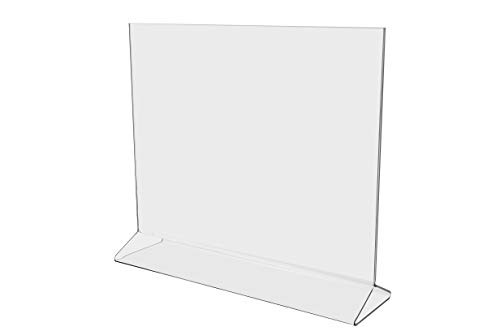 Marketing Holders Literature Flyer Poster Frame Letter Notice Menu Pricing Deli Table Tent Countertop Expo Event Sign Holder Display Stand Double Sided 11 inch w x 8.5 inch h Pack of 1 Marketing Holders Literature Flyer Poster Frame Letter Notice Menu Pricing Deli Table Tent Countertop Expo Event Sign Holder Display Stand Double Sided 11 inch w x 8.5 inch h Pack of 1