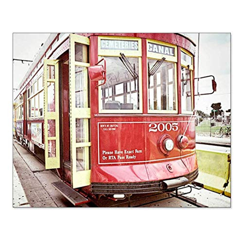 New Orleans Streetcar Photo NOLA Picture Urban Decor 5x7 Inch Print