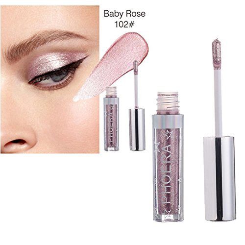 Glow Liquid Eyeshadow Shiny And Diamond Makeup Magnificent Metals Glitter Eye shadow _B_