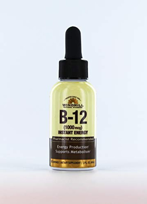 Windmill B_12 1_000 Mcg Liquid_ 2.0 Ounce Windmill B_12 1_000 Mcg Liquid_ 2.0 Ounce