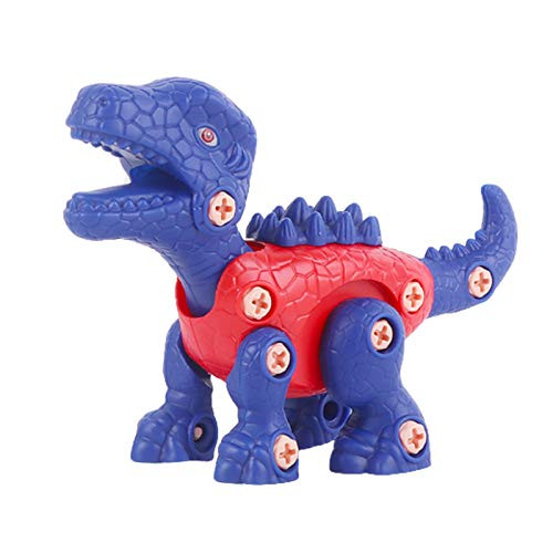 BARMI Cartoon Dinosaur DIY Assemble Detachable Children Kids Boys Educational Toy Gift_Perfect Child Intellectual Toy Gift Set E