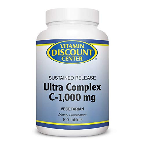 Vitamin Discount Center Ultra Complex C_1000 mg with Citrus Bioflavonoid Complex  and  Acerola_ 100 Tablets