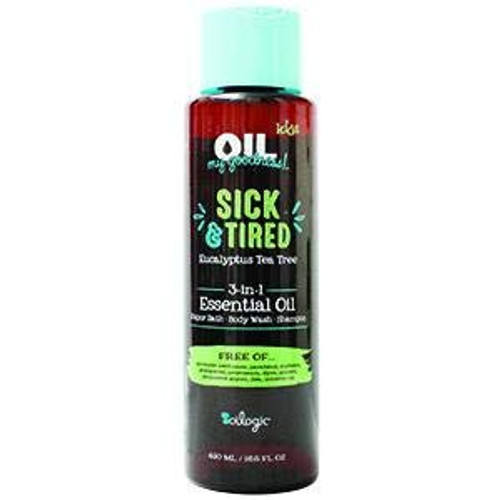 Oil My Goodness!!! 3_in_1 Essential Oil Vapor Bath_ Body Wash_ and Shampoo for kids _Sick and Tired Eucalyptus Tea Tree_ Oil My Goodness!!! 3_in_1 Essential Oil Vapor Bath_ Body Wash_ and Shampoo for kids _Sick and Tired Eucalyptus Tea Tree_