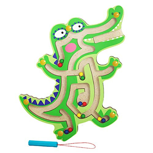 wpOP59NE Puzzle Game_Brain Games Magnetic Pen Ball Animal Wooden Track Walking Children Educational Toys Festival Gifts for Teen Kids G wpOP59NE Puzzle Game_Brain Games Magnetic Pen Ball Animal Wooden Track Walking Children Educational Toys Festival Gifts for Teen Kids G