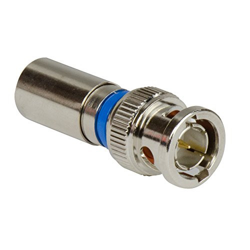 Legrand - On-Q AC3003-10 RG6 Coax Compression Male BNC Connector (10 Pack)