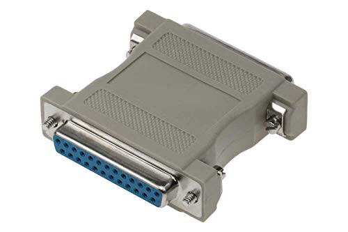 SF Cable_ DB25 F F Molded Gender Changer _Coupler_