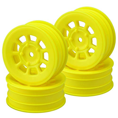 J Concepts 3397Y 9 Shot 2.2'' Front Wheel Yellow _4_   B6.1  YZ2   XB2   RB7