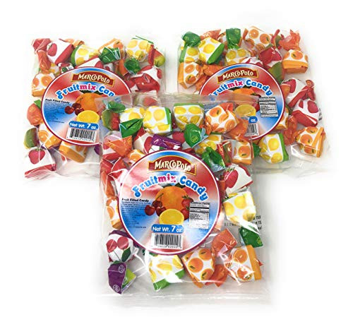 Marco Polo Candy_ Hard Mixed Fruit 7.0 Oz _Pack of 3_