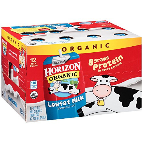 Horizon Organic Lowfat Milk 12_8 fl. oz. Milk Boxes Horizon Organic Lowfat Milk 12_8 fl. oz. Milk Boxes