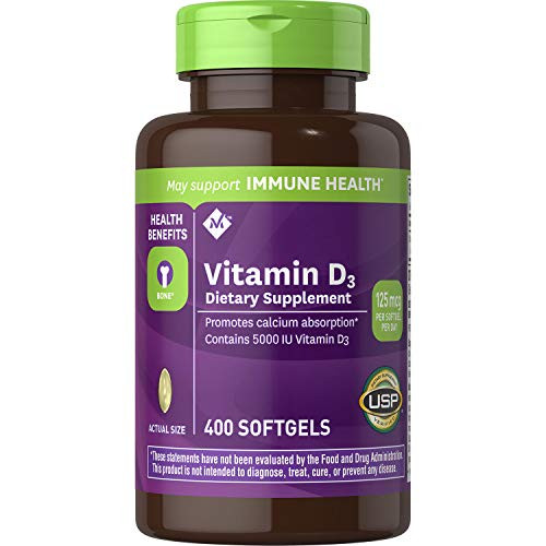 Member's Mark Vitamin D_3 5000 IU Dietary Supplement _400 ct._ by Members Mark Member's Mark Vitamin D_3 5000 IU Dietary Supplement _400 ct._ by Members Mark