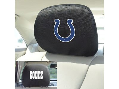 FANMATS 12501 Head Rest Cover NFL (Indianapolis Colts), 1 Pack